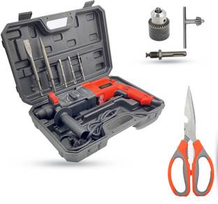 Walkers WKCB388M1 26mm Hammer Impact Drill Machine Forward/Reverse Rotation with 5Pcs SDS Plus Bits fo...