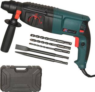 Digital Craft 26mm Rotary Hammer Drill 1600W SDS Plus Heavy Duty Corded Hammer with 5 Functions, 3 Dri...