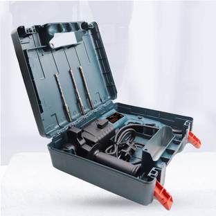 Hillgrove 100% Copper Winding HD20H5 All Purpose Impact Drill Machine with 3 Drill Bits for Making Hol...