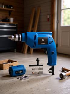 Mamodiaz Spear SP-10RE (10mm ) Left Right Drill Machine Hammer Drill with Variable Speed Hammer Drill
