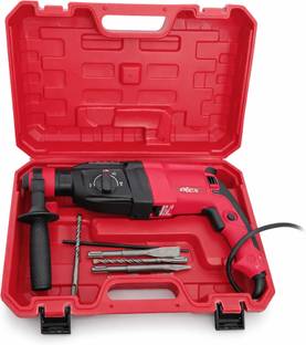 OTEX 1500W Rotary Hammer Drill Machine, 26mm Max Drilling Capacity, 220V 50Hz Heavy Duty Electric Hamm...