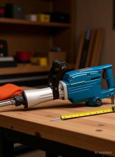 Sauran 1500W Corded1 Electric Demolition Hammer Concrete Breaker (16Kg) Impact Driver