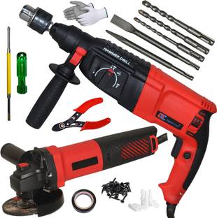 Digital Craft High-Performance Drill – 13mm Chuck & SDS Adaptor, 100% Copper Winding 26mm Hammer Drill...