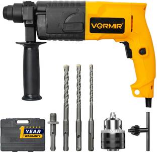 VORMIR Rotary Hammer Drill VR RH20-23, Copper Armature, Speed 3900/min, SDS Plus, 20MM, 500W,850RPM Ro...