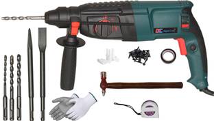 Digital Craft 100% Copper Winding Drill Machine with Hand Tool Kit Hammer Drilling Machine 26mm,Hammer...