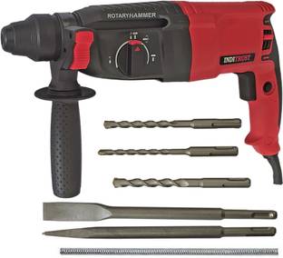 Inditrust Heavy duty 6 Month Warranty 100% Copper Winding Heavy Duty 1250W Electric Hammer Machine wit...