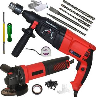 Digital Craft High-Performance Drill – 13mm Chuck & SDS Adaptor, 100% Copper Winding 26mm Hammer Drill...