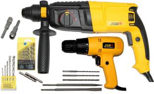 Digital Craft Star Professional 26Mm 3 Modes Rotary Drill Machine& Reversible Screwdriver Machine With...