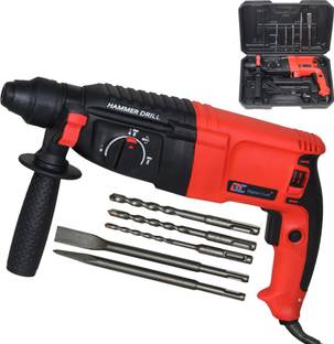 Digital Craft Professional 26mm Rotary Hammer Drill 1600W SDS Plus Corded Tool with Vibration Control,...