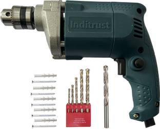 Inditrust 6-Month Warranty 350W 10mm Electric 100% Copper Winding 10mm Electric Drill Machine & 1pc Hs...