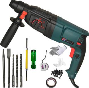Digital Craft 100% Copper Winding Drill Machine with Hand Tool Kit Hammer Drilling Machine 26mm,Tape 3...