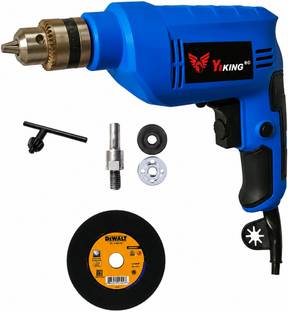 Mamodiaz Yiking 10mm LOr R(500W) Left Right Heavy Duty Drill Machine and Iron Cutting & Complete Set I...