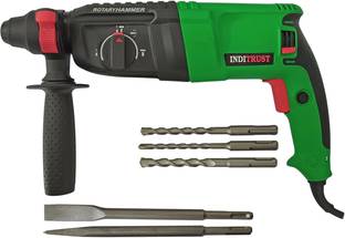 Inditrust 1200W WITH 6 MONTHS WARRANTY 26mm SDS drill bits and chisels drill machine Electric Hammer d...