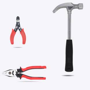 Hillgrove HGCM461M Construction Metalworking Claw Hammer with Wire Cutter and 8"inch Plier HGCM461M Construction Metalworking Claw Hammer with Wire Cutter and 8"inch Plier Curved Claw Hammer
