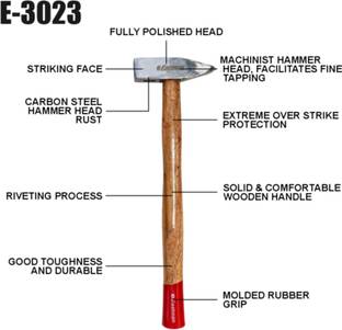 EASTMAN E-3023_800 Curved Claw Hammer