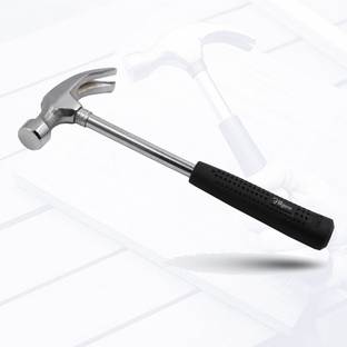 Hillgrove High Quality Durable Construction Metalworking Household Rubber Handle Straight Best Claw Hammer Repair Hand Woodworking Tool 10.5 inch Curved Claw Hammer