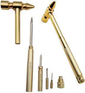KUNYA Multi Functional 5 in 1 Small Metal Hammer Portable Screwdriver Tool Combination Screwdriver Set