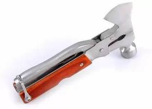 WiiWAYS Multi Functional Hammer Axe Hand Tool Kit,Cutters & Screwdriver Sledge Hammer