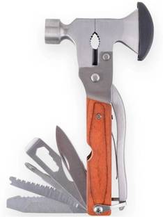 TUHI New Knife 10 Function Multi Utility Swiss Knife New Knife 10 Function Multi Utility Swiss Knife Dry-wall Hammer