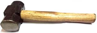 OTOR Iron Sledge Hammer/Mallet 1 Kg ( 1000 Grams ) with wooden handle ( Make Sudhir ) Sledge Hammer