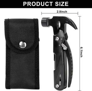 SeaRegal Hammer Multi-Tool 12 in 1 Multi-Functional Mini Hammer Speciality Hammer