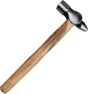 Red Champion wooden Steel Cross Pein Hammer (Brown) wooden Metal iron Cross Pein Hammer Cross Peen Hammer