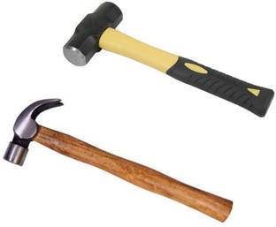 One Stop Shop Sledge Hammer & Claw Hammer Wooden Handle Sledge Hammer