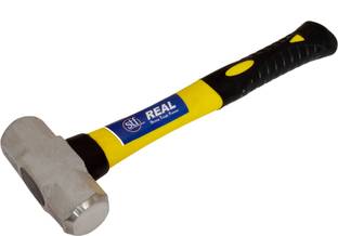 REALstf Fiber-2 Real Heavy Duty Sledge Hammer Fine Fiber Handle 2 LBS. Sledge Hammer