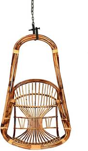 GalaxyMonk Bamboo Cane Swing Chair Bamboo Large Swing
