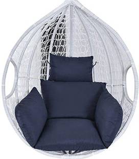 Spyder Craft Single Seater Swing Chair Without Stand for Patio Garden Outdoor Furniture Iron Hammock
