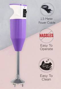 Royatto 350 W Purple Multicolor Hand Blender