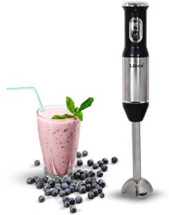 LIBRA 1200 W Stainless Steel, Black Hand Blender