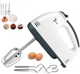 Leemoza 260 W White Electric Whisk, Hand Blender