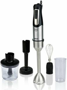 Inalsa 1000 W Silver/Black Hand Blender