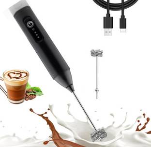 HaveAdeal 50 W Milk Frother, 3-Speed Electric Foam Maker for Coffee, Lattes, Matcha & More Chopper, El...