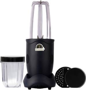 ELEGIOUS 450 W Black+Silver Hand Blender
