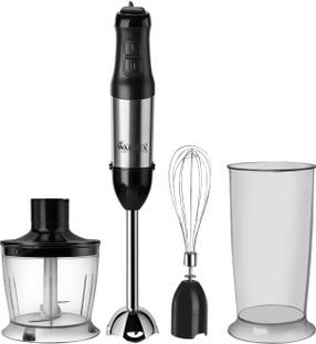 Warmex Home Appliances 600 W Silver, Black Hand Blender, Chopper, Electric Whisk