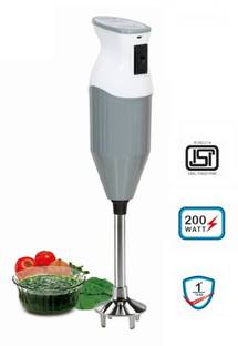 Shopative 200 W Grey Hand Blender, Electric Whisk, Stand Mixer