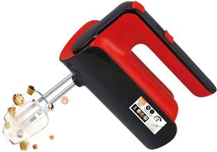 ATARC 500 W Red, Black Electric Whisk, Hand Blender