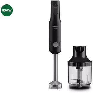 PHILIPS 650 W Black Hand Blender, Chopper
