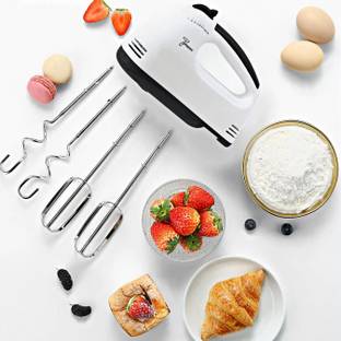 Arrom 260 W White Electric Whisk, Hand Blender