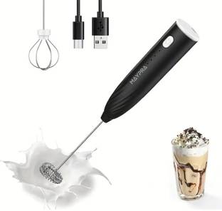 MAYPRA 50 W Rechargeable Milk Frother & Egg Beater | 3 Speed with 2 Stainless Steel Whisks Electric Whisk