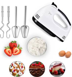 Arrom 260 W White Electric Whisk, Hand Blender