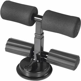 CARTSPACE Portable Double Stand Sit-up Bar Leg Support Abdominal Chest and Arm Muscles Ab Exerciser