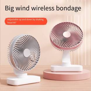NIMYANK Rechargeable Desk Fan, Portable Table Fan,USB Fan,4 Speed for Personal Fan NI120 Energy Saving...