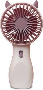 Symbelle USB Fan with Lights for Desktop and Travel - Portable Rechargeable Mini Fan | SQ 2237 USB Fan