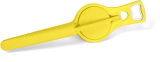 OFFYX Plastic Plastic Hand Lemon Squeezer with Bottle Opener,2 in 1 Lemon Squeezer(Opener + Squeezer) Hand Juicer