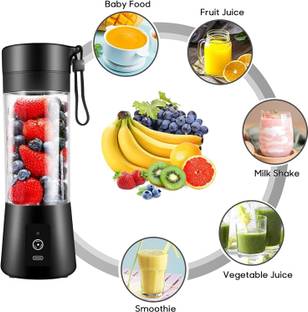 R.T. Impex Fruit Juicer Machine, USB Mini Juicer Blender,Electric Juicer Bottle Blender 220 W Juicer