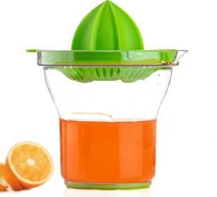 Cookvita Plastic 5 in 1 Lemon Squeezer Citrus Juicer with Strainer, Manual Hand Press Hand Juicer