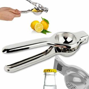 Eagean Steel Stainless Steel Lemon Squeezer + Bottle Opener 2in1 (Opener + Squeezer) Hand Juicer